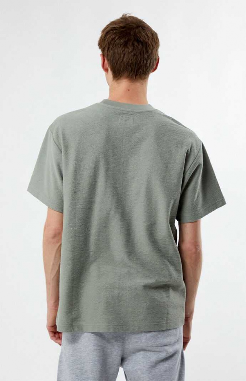 T-shirt PacSun Grooves Hombre Gris | LACTX1346