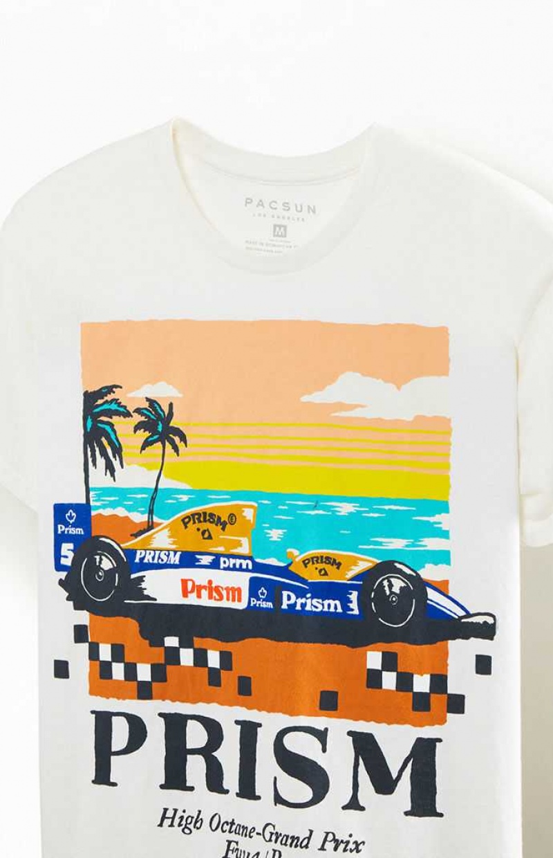 T-shirt PacSun High-Octane Grand Prix Hombre Negras | RJGWL6184