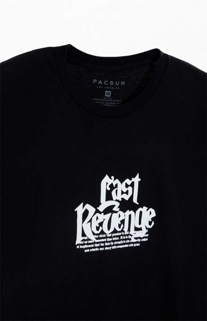 T-shirt PacSun Last Revenge Knit Hombre Negras | LWPSG7019