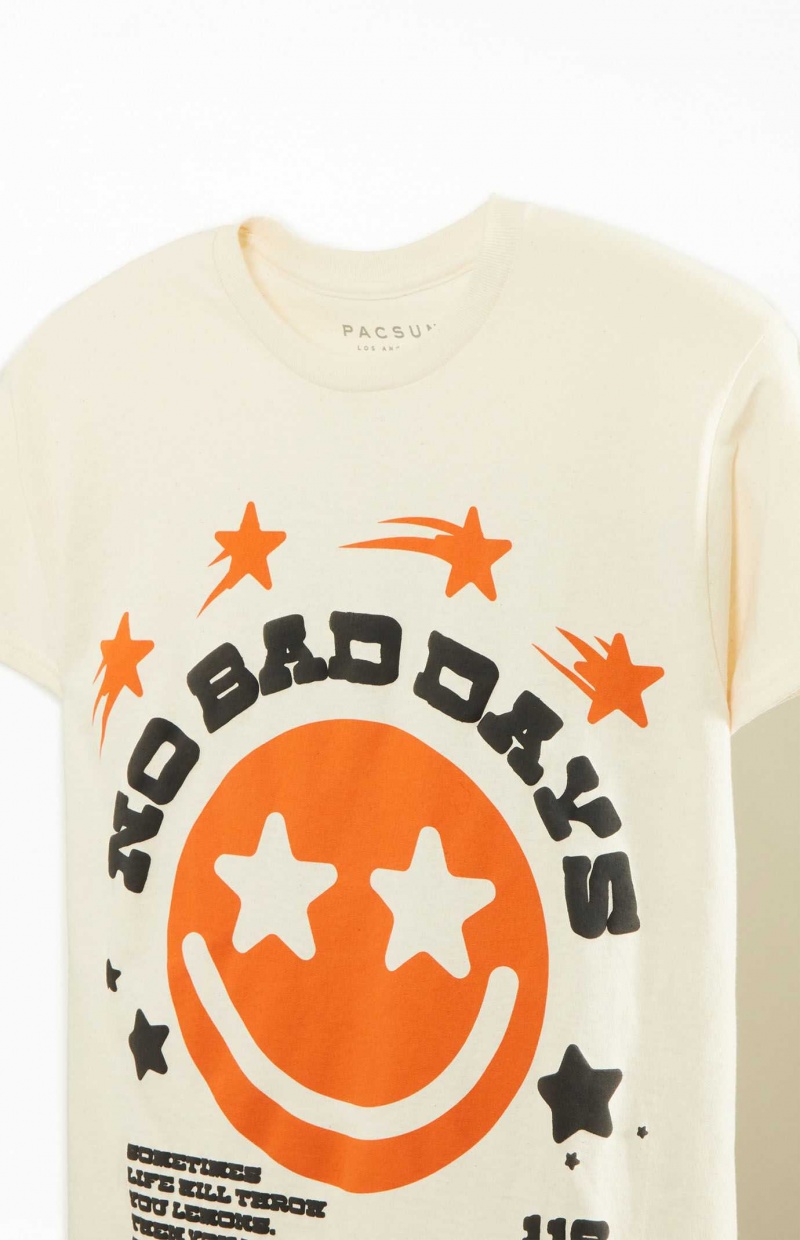 T-shirt PacSun Nothing In Common Hombre Beige | ADTQI0926