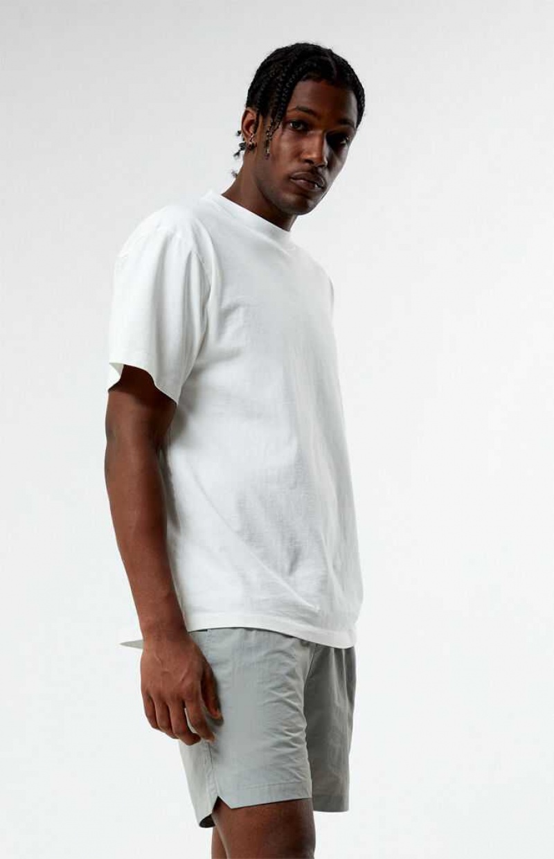 T-shirt PacSun White Premium Hombre Blancas | RZNMY5903